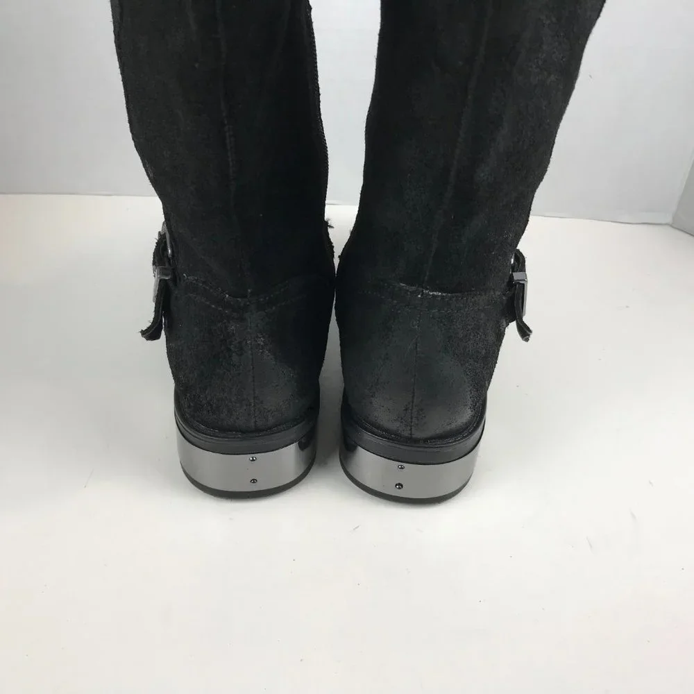 Sam Edelman Black Suede over the knee Boots US 6.5 EU 37